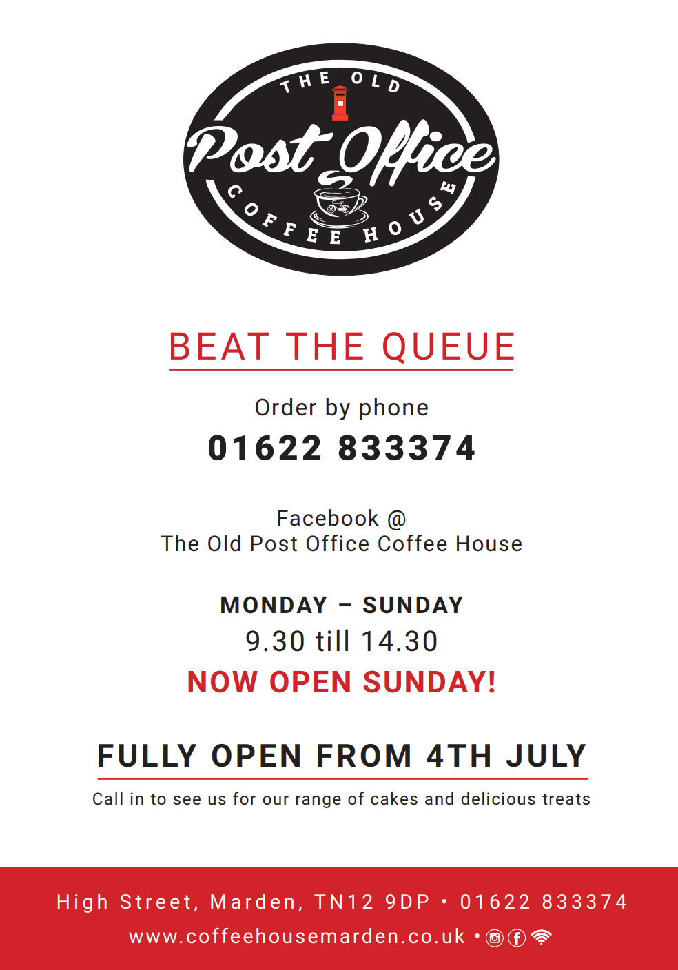 The Old Post Office Coffee House Coffee House Marden