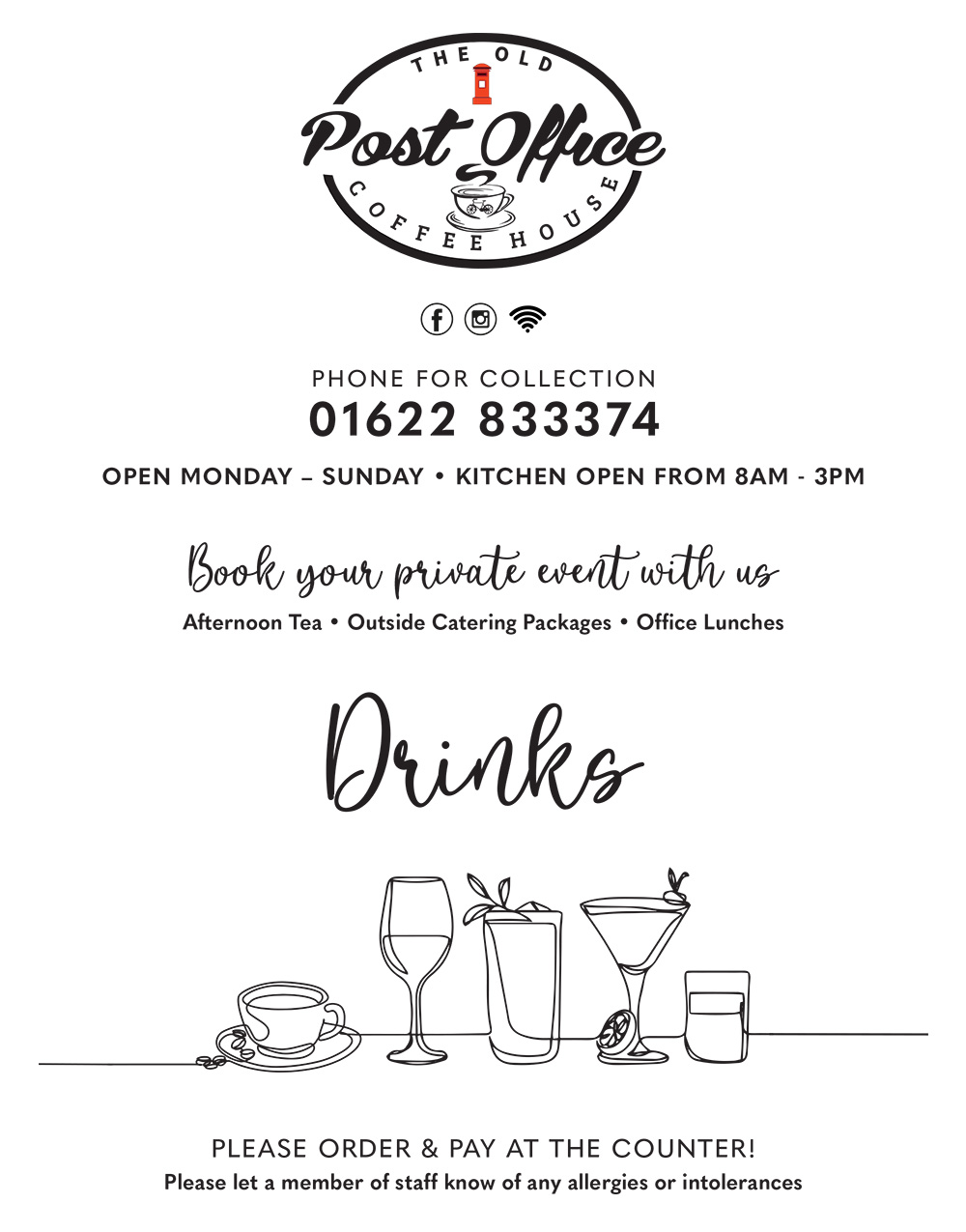 The Old Post Office Coffee House Coffee House Marden